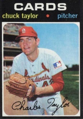 1971 Topps Chuck Taylor #606 Baseball Card