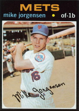1971 Topps Mike Jorgensen #596 Baseball Card