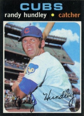 1971 Topps Randy Hundley #592 Baseball Card