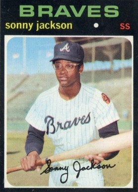 1971 Topps Sonny Jackson #587 Baseball Card