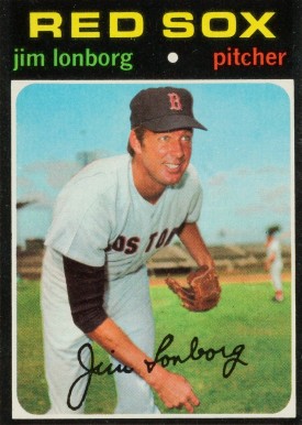 1971 Topps Jim Lonborg #577 Baseball Card