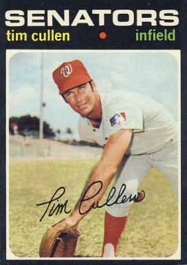 1971 Topps Tim Cullen #566 Baseball Card