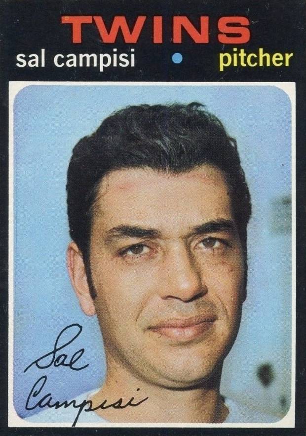 1971 Topps Sal Campisi #568 Baseball Card