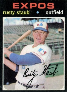 1971 Topps Rusty Staub #560 Baseball Card