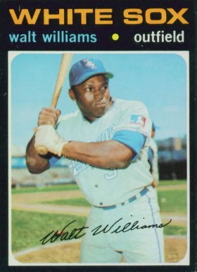 1971 Topps Walt Williams #555 Baseball Card