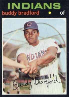 1971 Topps Buddy Bradford #552 Baseball Card