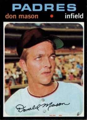 1971 Topps Don Mason #548 Baseball Card