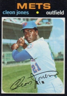 1971 Topps Cleon Jones #527 Baseball Card