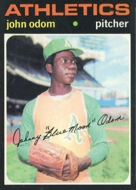 1971 Topps John Odom #523 Baseball Card