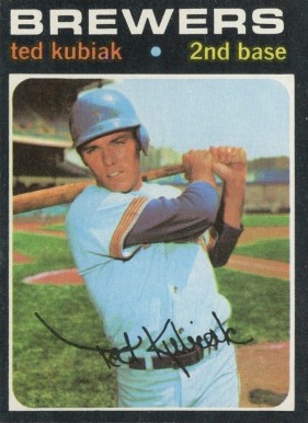 1971 Topps Ted Kubiak #516 Baseball Card