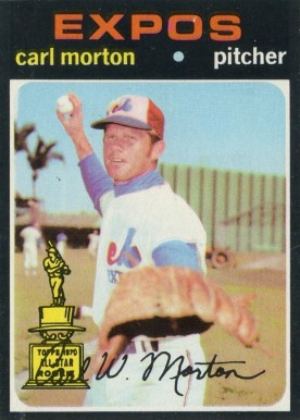 1971 Topps Carl Morton #515 Baseball Card