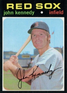 1971 Topps John Kennedy #498 Baseball Card