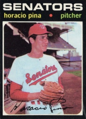 1971 Topps Horacio Pina #497 Baseball Card