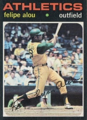 1971 Topps Felipe Alou #495 Baseball Card