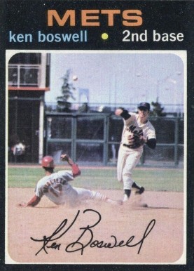 1971 Topps Ken Boswell #492 Baseball Card