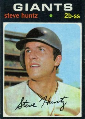 1971 Topps Steve Huntz #486 Baseball Card