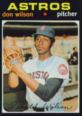 1971 Topps Don Wilson #484 Baseball Card