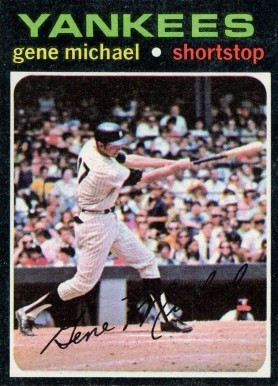 1971 Topps Gene Michael #483 Baseball Card