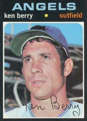 1971 Topps Ken Berry #466 Baseball Card