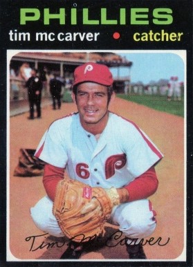 1971 Topps Tim McCarver #465 Baseball Card
