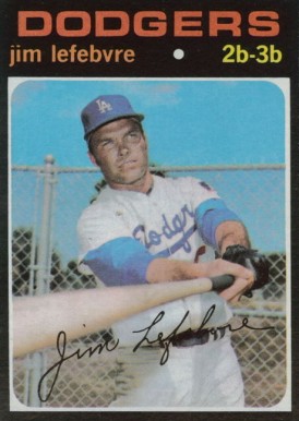 1971 Topps Jim Lefebvre #459 Baseball Card