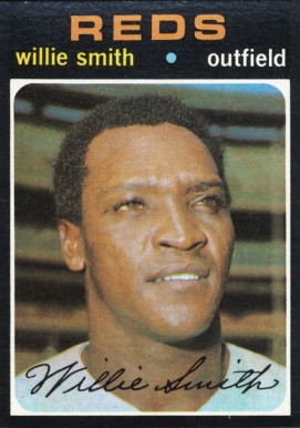 1971 Topps Willie Smith #457 Baseball Card