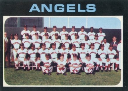 1971 Topps California Angels Team #442 Baseball Card