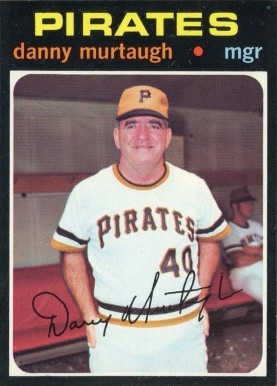 1971 Topps Danny Murtaugh #437 Baseball Card