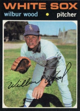 1971 Topps Wilbur Wood #436 Baseball Card