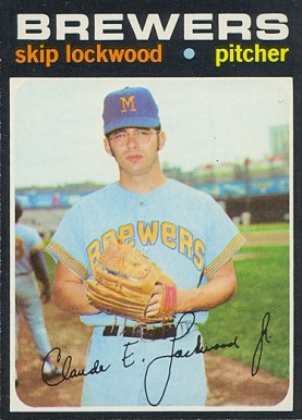 1971 Topps Skip Lockwood #433 Baseball Card