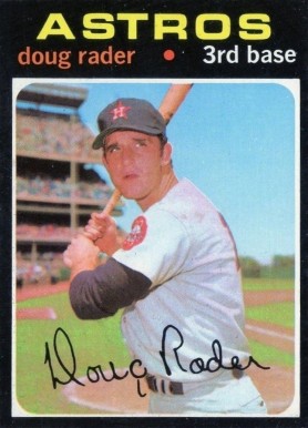 1971 Topps Doug Rader #425 Baseball Card