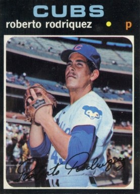 1971 Topps Roberto Rodriquez #424 Baseball Card
