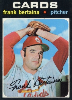 1971 Topps Frank Bertaina #422 Baseball Card