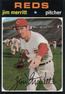 1971 Topps Jim Merritt #420 Baseball Card