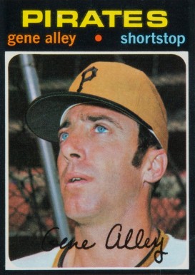 1971 Topps Gene Alley #416 Baseball Card