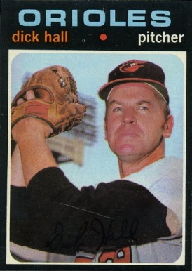 1971 Topps Dick Hall #417 Baseball Card