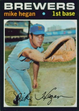 1971 Topps Mike Hegan #415 Baseball Card