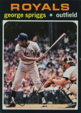 1971 Topps George Spriggs #411 Baseball Card