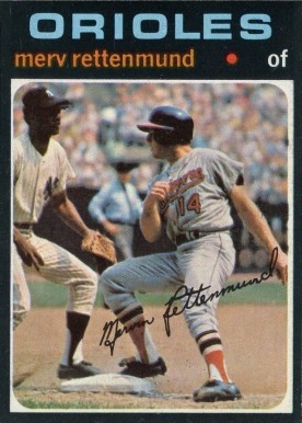 1971 Topps Merv Rettenmund #393 Baseball Card