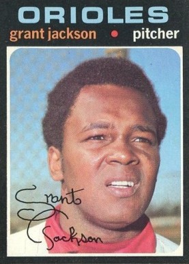 1971 Topps Grant Jackson #392 Baseball Card