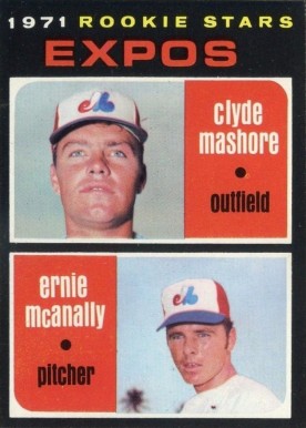 1971 Topps Rookie Stars Expos #376 Baseball Card