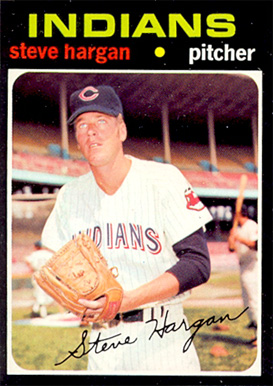 1971 Topps Steve Hargan #375 Baseball Card