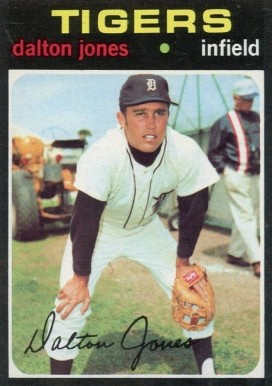 1971 Topps Dalton Jones #367 Baseball Card