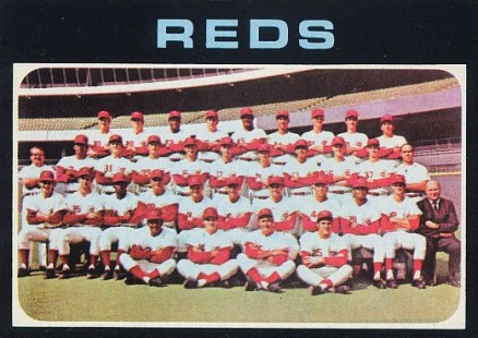 1971 Topps Cincinnati Reds Team #357 Baseball Card