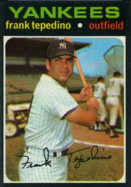 1971 Topps Frank Tepedino #342 Baseball Card