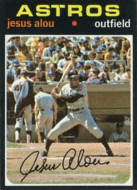 1971 Topps Jesus Alou #337 Baseball Card