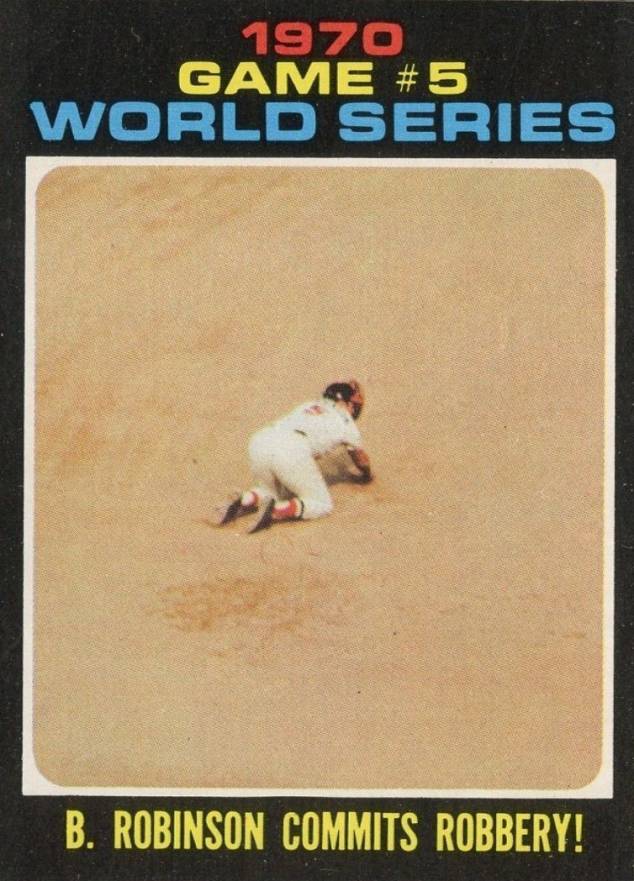 1971 Topps World Series Game 5 #331 Baseball Card