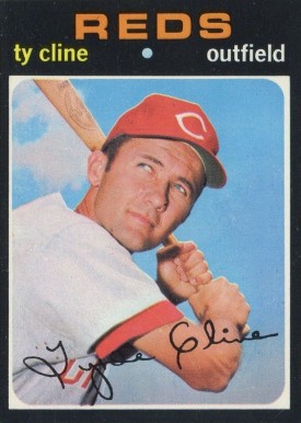 1971 Topps Ty Cline #319 Baseball Card