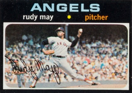 1971 Topps Rudy May #318 Baseball Card