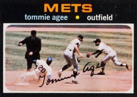1971 Topps Tommie Agee #310 Baseball Card